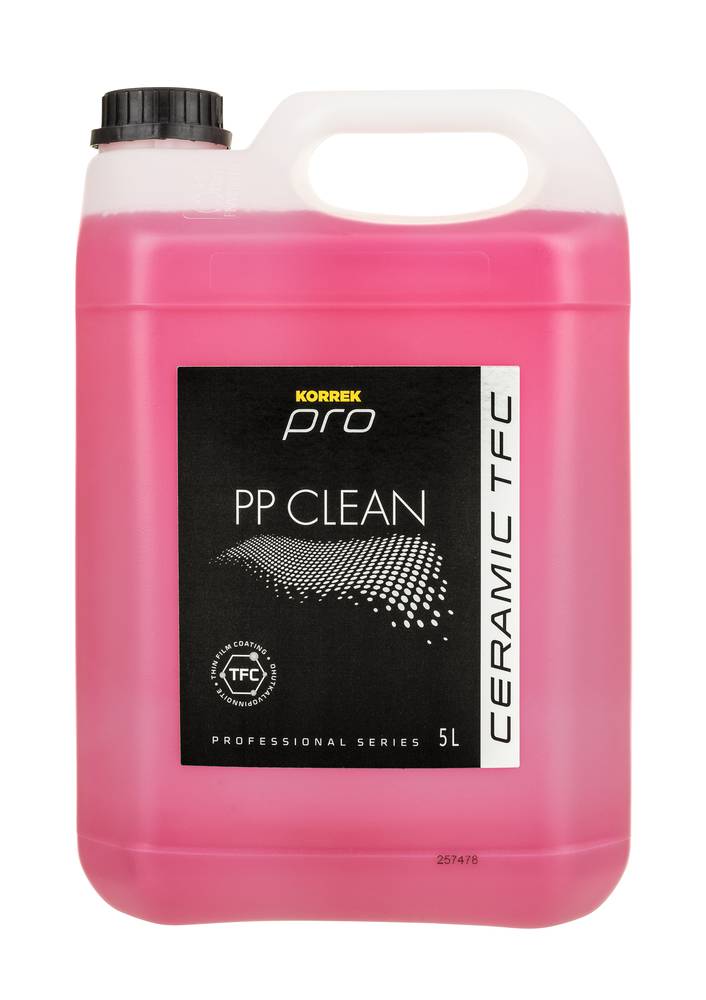 Korrek Pro TFC PP clean, ammattilaisten esipesuaine.